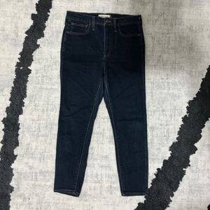 Madewell Roadtripper Jeggings Size 28 | Dark Wash | High Rise Skinny Stretch